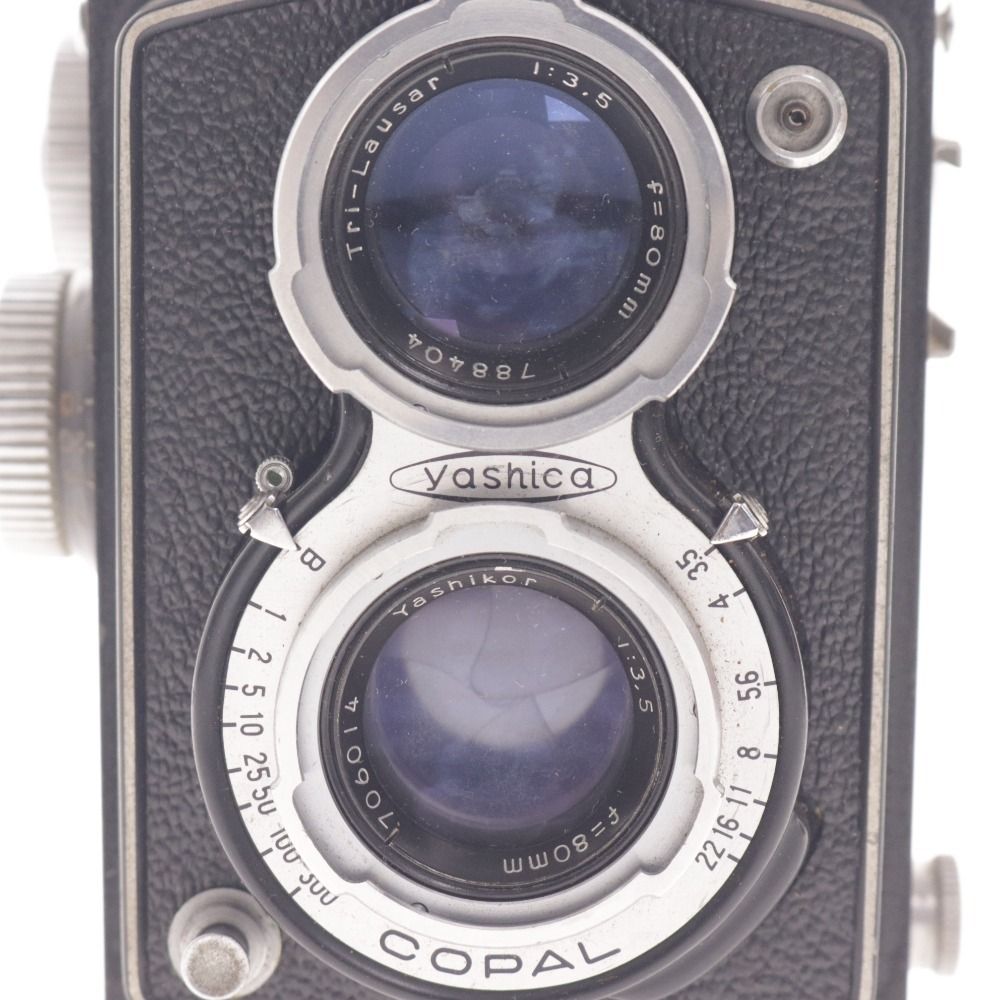 □ 元箱・ケース付 ヤシカ ヤシカフレックス モデルC 二眼レフ