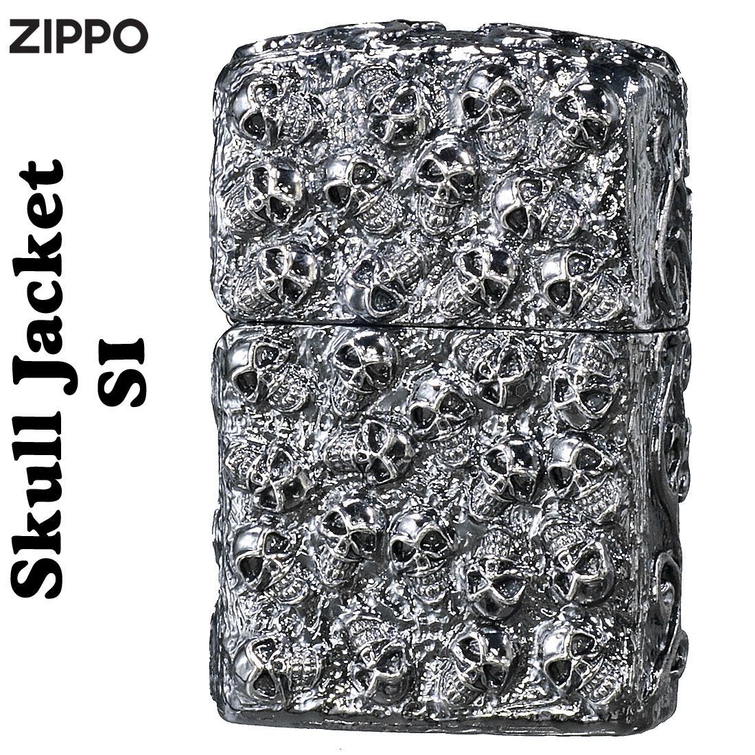 zippo (ジッポーライター) コレクション スカルジャケットSI 銀 zippo (ジッポーライター) コレクション スカルジャケットSI 銀