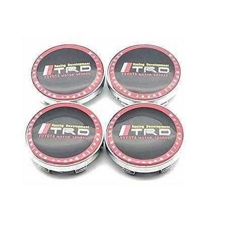 02新品トヨタ TRDホイールセンターキャップ ハブキャップ ホイールカバー センターキャップ バッジ ステッカー 60mm