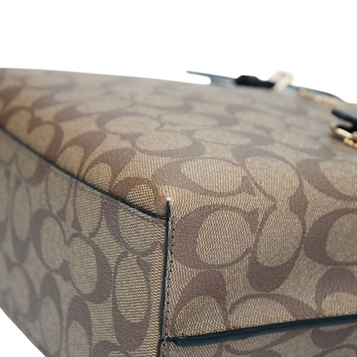 コーチ COACH モリー トート 25 PVC / レザー C4250 トートバッグ 2WAY