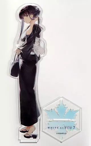 冬馬かずさ アクリル パネル WHITE ALBUM2 AQUAPLUS STORE：『WHITE ALBUM2』A4アクリルプレート「冬馬かずさ」