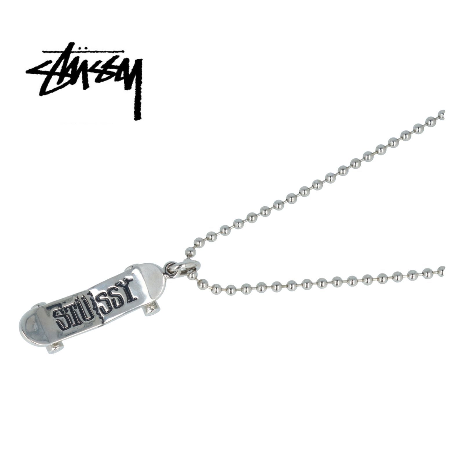 STUSSY ステューシー ネックレス スケートボード スケボー ネックレス 