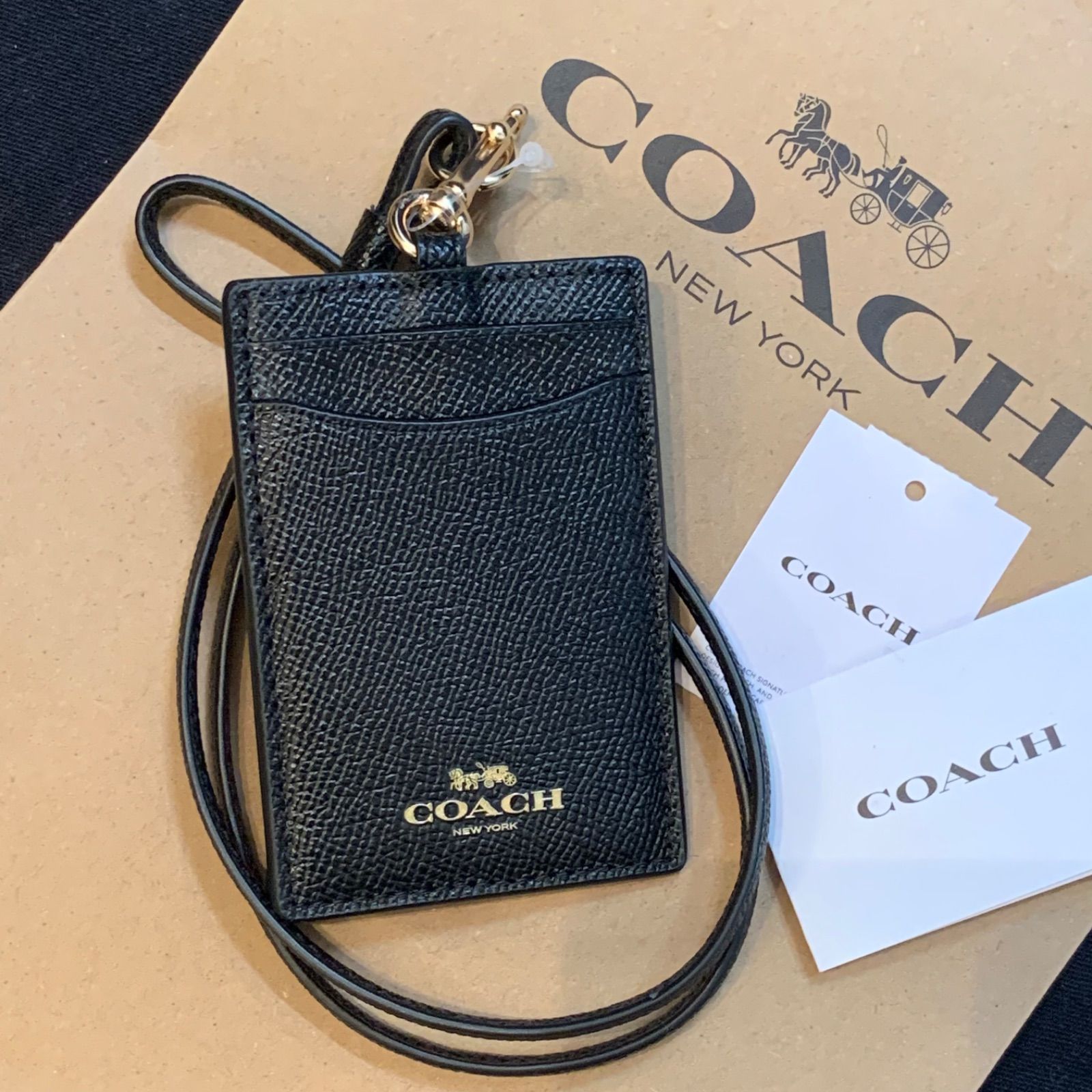 コーチ Coach ID ランヤード - 名刺入れ