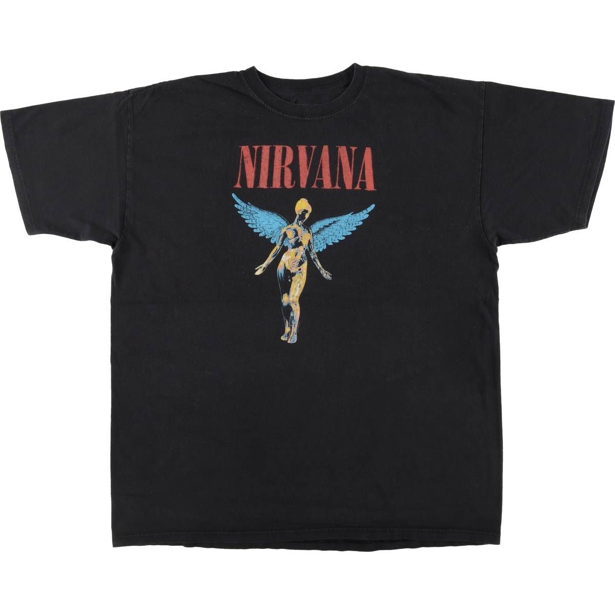 古着 NIRVANA ニルヴァーナ バンドTシャツ バンT メンズXL相当|eaa558586