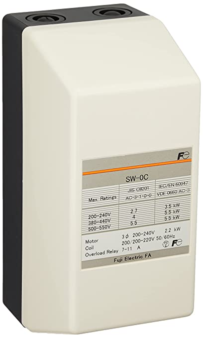 電磁接触器 富士電機 標準形電磁接触器 ケースカバー無 SC-N2S コイルAC100V - 1