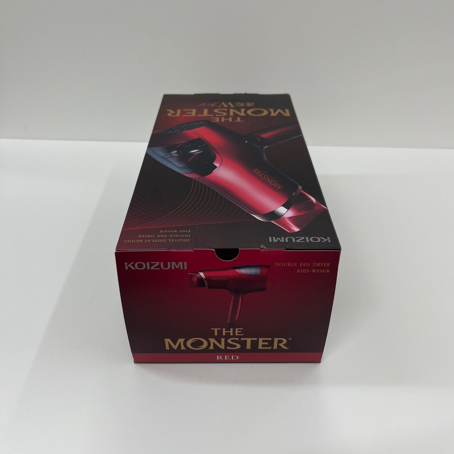 小泉成器 KOIZUMI ダブルファンドライヤー レッド KHD-W910-R でんきち　家電量販店