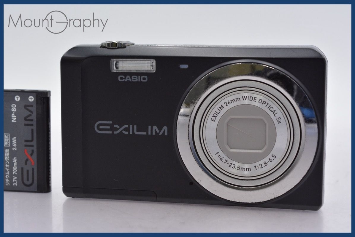 カシオ CASIO EXILIM EX-ZS5 5x バッテリー付属 同梱可 #mj5581