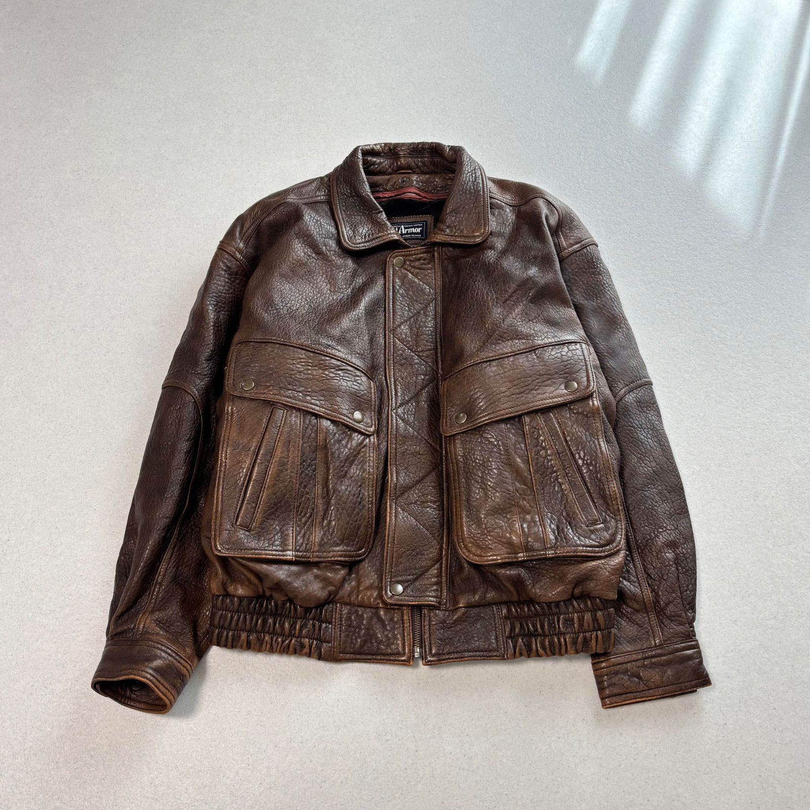 G-1 レザージャケット シボ シープスキン ヴィンテージ Sheep Leather