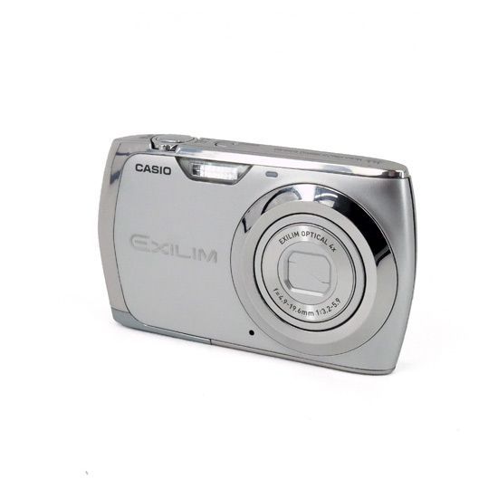 bn:9] CASIO製 EXILIM ZOOM EX-Z370 シルバー 1410万画素 元箱あり