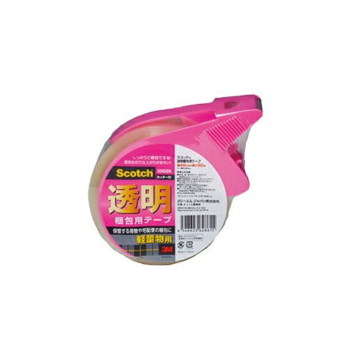 （まとめ） 梱包テープ スリーエム スコッチ［Ｒ］　透明梱包用テープ 309SN 4548623628127 1個【×50セット】