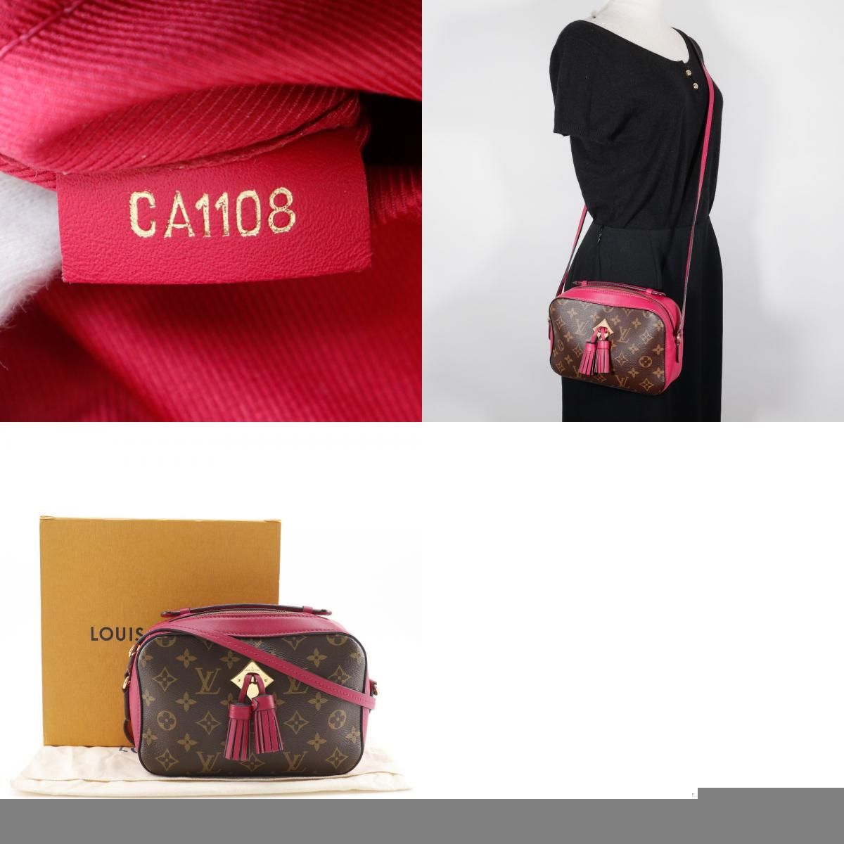 LOUIS VUITTON】ルイ・ヴィトン サントンジュ 2WAY M43556 モノグラム