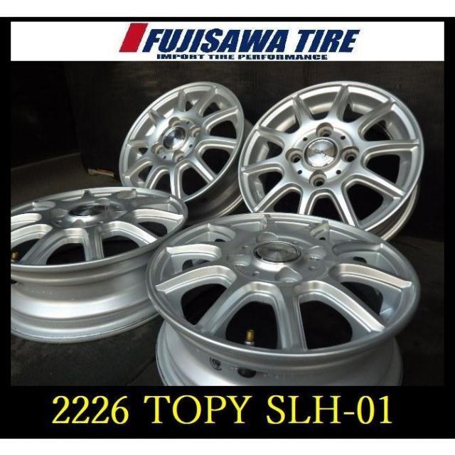 2226 T3004155▲TOPY SLH-01▲12x4B 4穴 PCD100 45▲4本