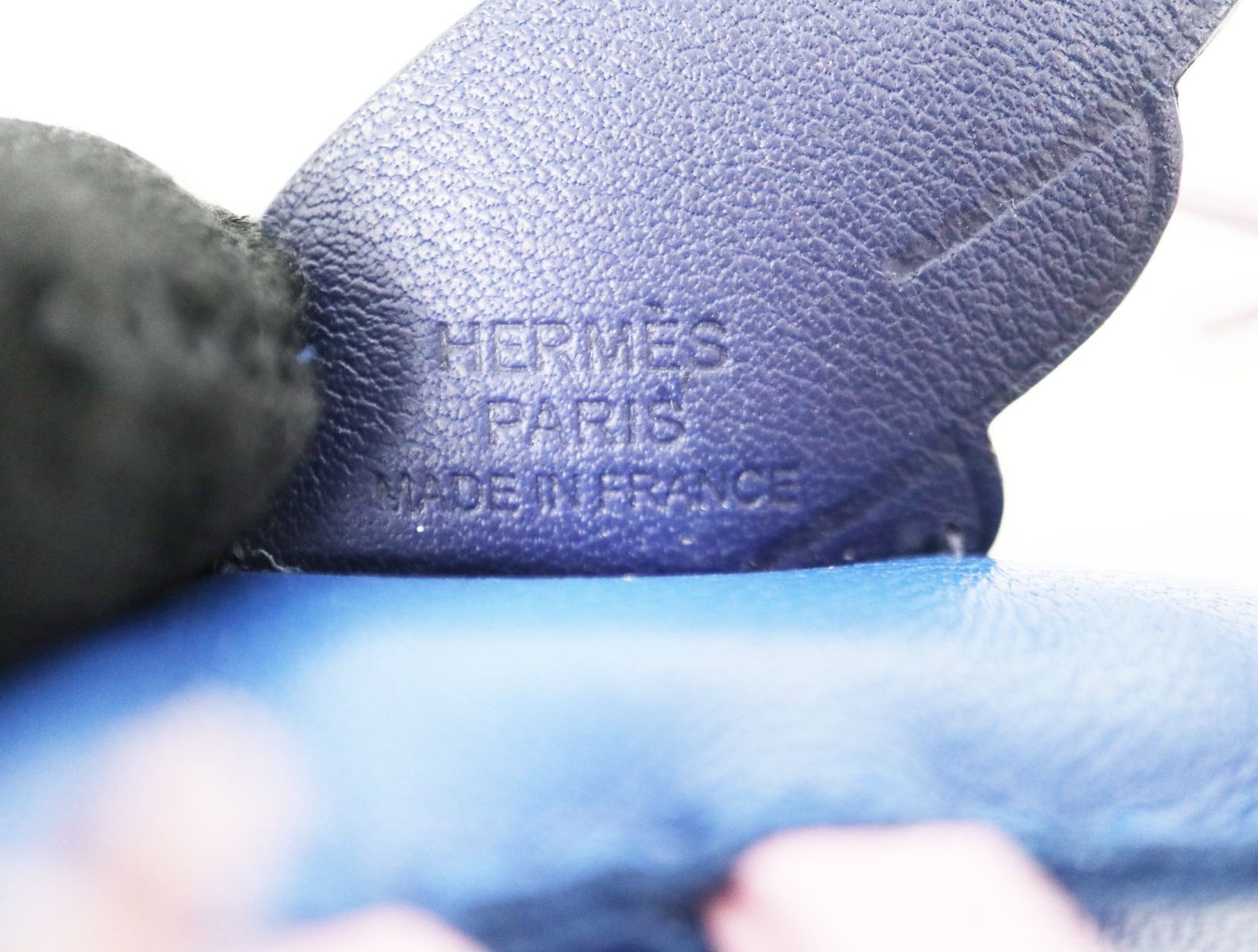 エルメス HERMES ロデオ ペガサスPM チャーム ブルーフランス