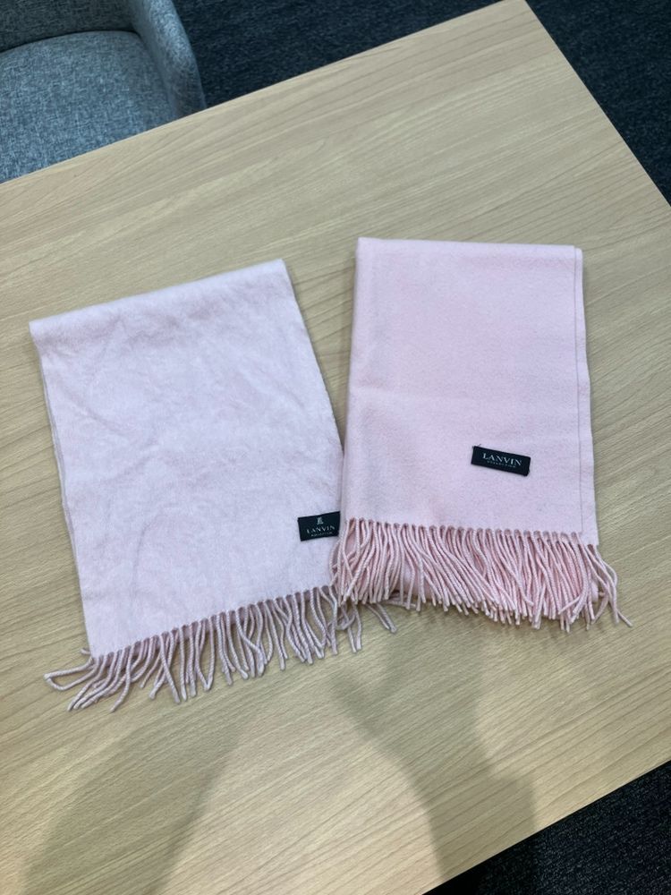 値下げ【未使用】LANVIN　マフラーラベンダー色 楽天市場】Lanvin（カラーパープル）（マフラー・スカーフ