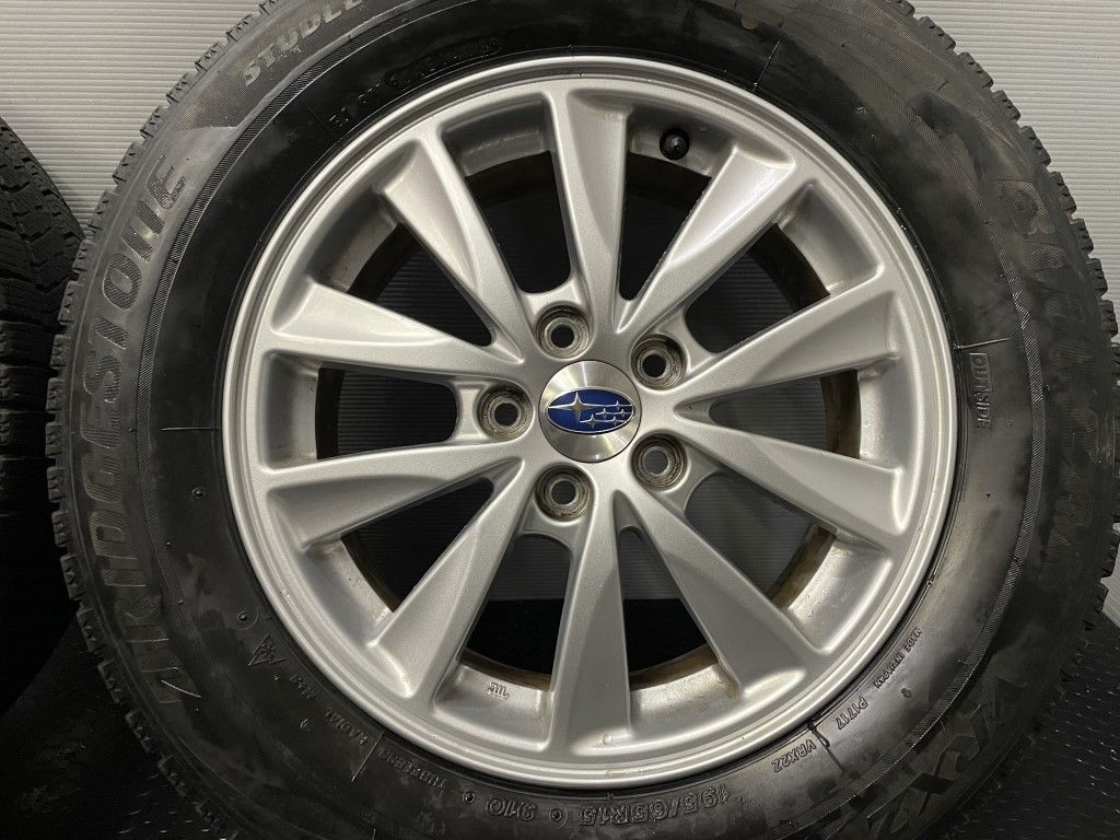 BS BLIZZAK VRX2 195/65R15】スタッドレス【SUBARU インプレッサ 純正 