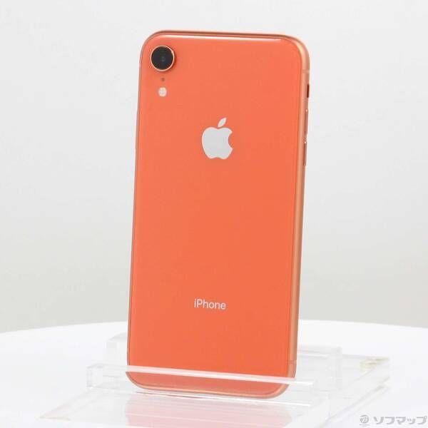 中古品〕 iPhoneXR 64GB コーラル MT0A2J／A SIMフリー【262