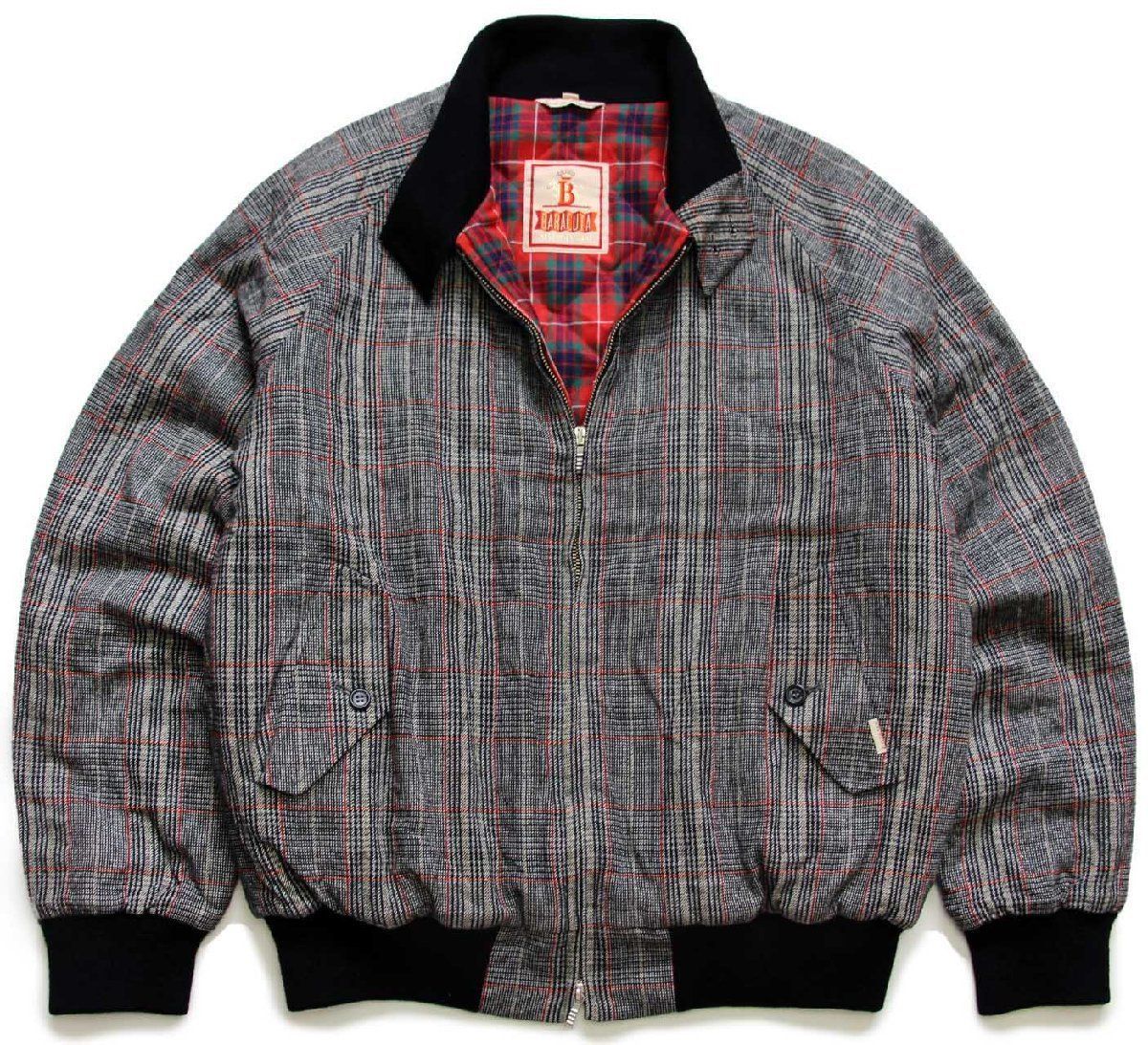 BARACUTA バラクータ イングランド ジャケット チェック ウール