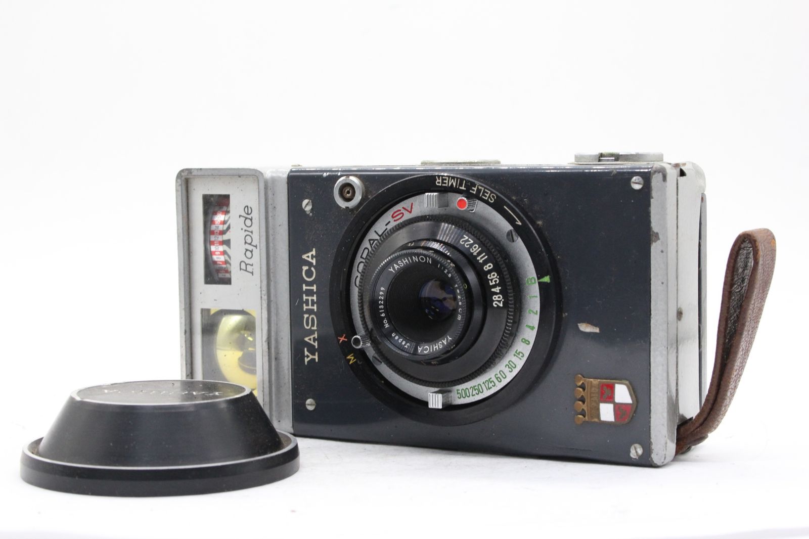 返品保証】 ヤシカ Yashica Rapide YASHINON 2.8cm F2.8 コンパクト