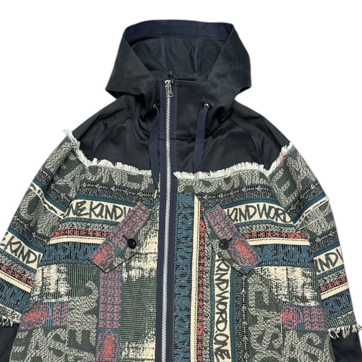 sacai 23SS x Eric Haze Jacquard Graphic Hooded Jacket - メルカリ sacai 23SS x Eric Haze Jacquard Graphic Hooded Jacket - メルカリ