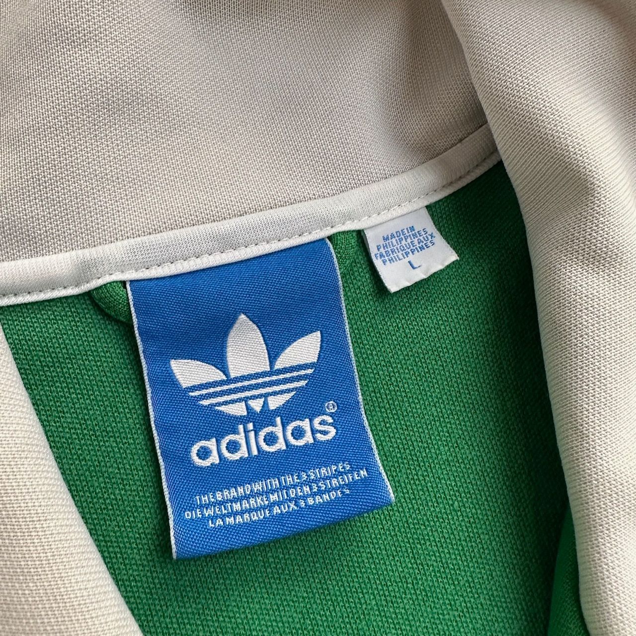 adidas ドイツ サッカー トラックジャケット ジャージ アディダス L 