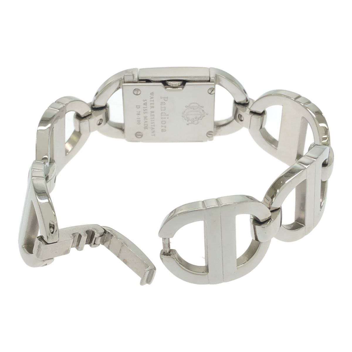 腕時計 稼働 Christian Dior ディオール D78-100 クォーツ シルバー色