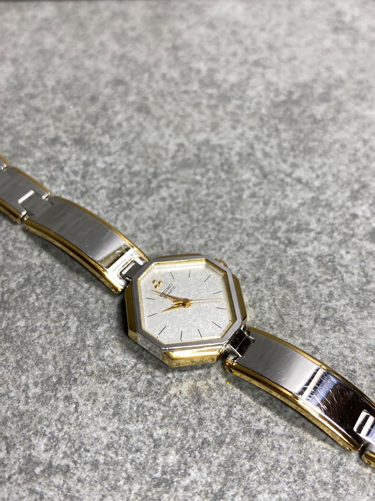 稼働 SEIKO 腕時計 SGP オクタゴン アンティーク ゴールド 994 Operating Seiko Watch Sgp Octagon Antique Gold 994 | eBay