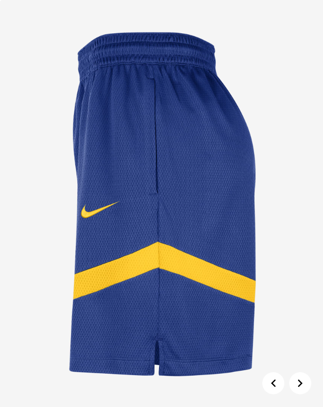 NIKE ゴールデンステート ウォリアーズ ショートパンツ【L】NBA ナイキ Dri-FIT バスパン 新品未使用 送料無料