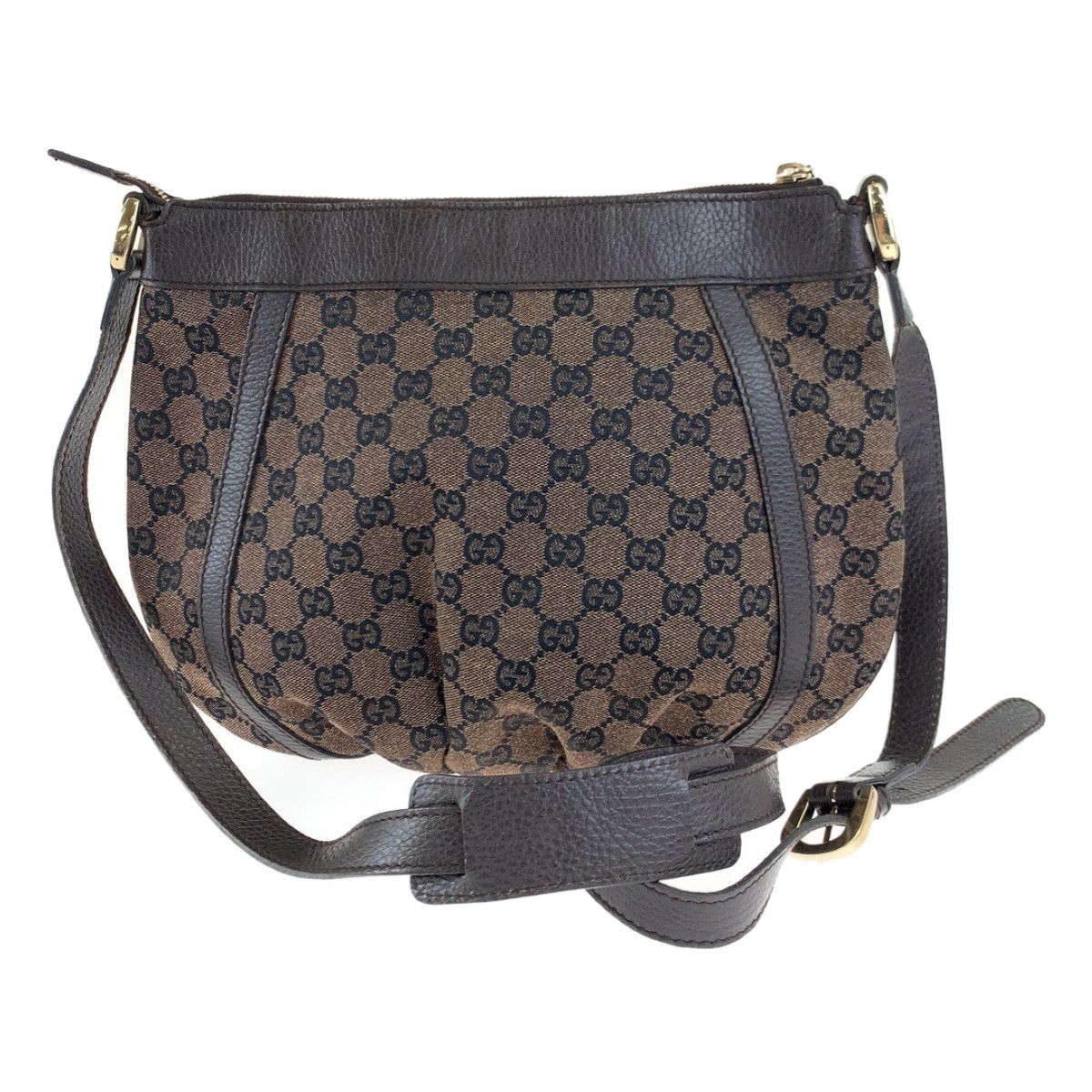 グッチ GUCCI ショルダーバッグ アビー GGキャンバス 265691 ブラウン