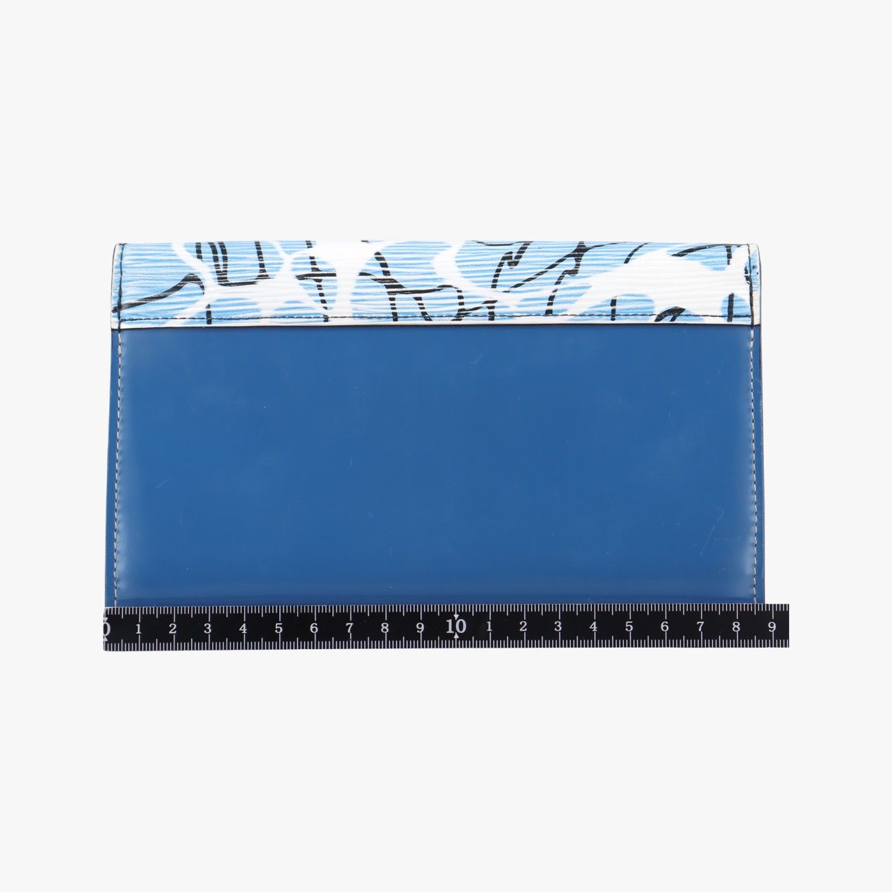 ルイヴィトンLouis Vuittonポルトフォイユ ツイスト ブルー×マルチ エピ M56237 SP4135