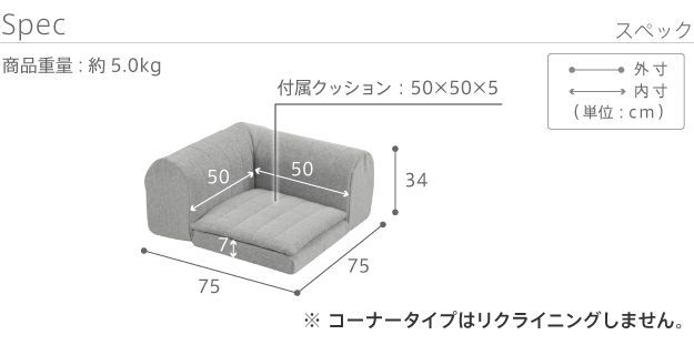 フロアソファー コーナー 低反発 フリースタイルローソファ〔ルシオ