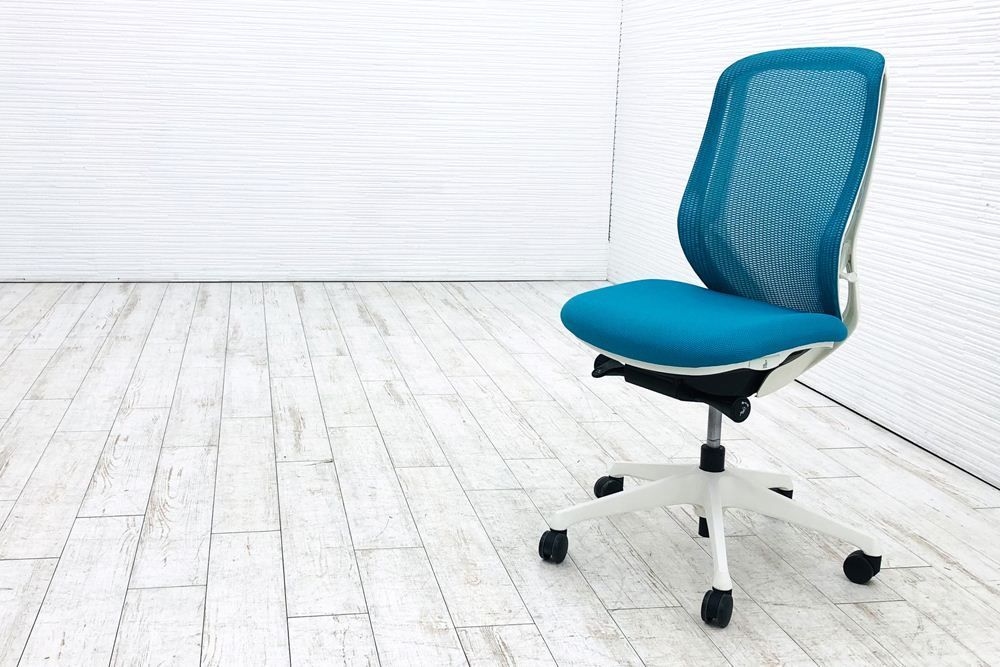 【中古】 シルフィーメッシュ オカムラ/okamura 肘無ハイバックチェア オカムラ シルフィーチェア 中古 2016年製 ハイバック 肘無 Sylphy