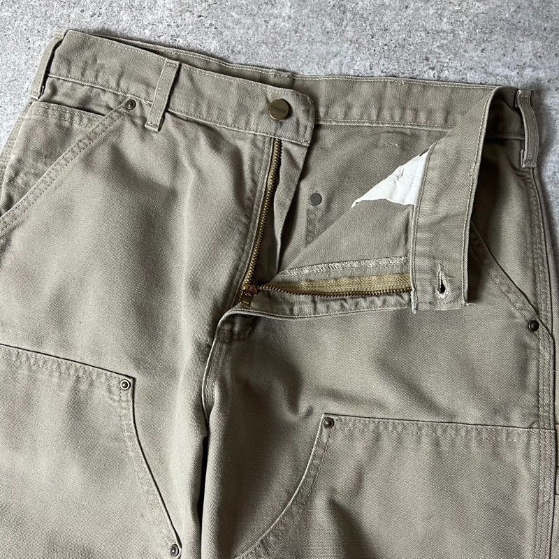 90s USA製 Carhartt ダブルニー ダック ペインター パンツ 32 30