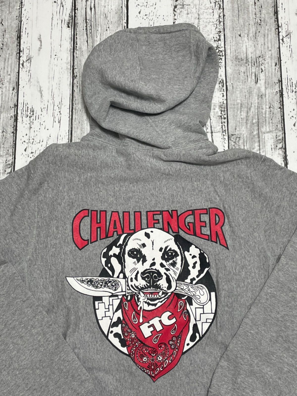 FTC×CHALLENGER PULLOVER HOODY 野村周平メンズ