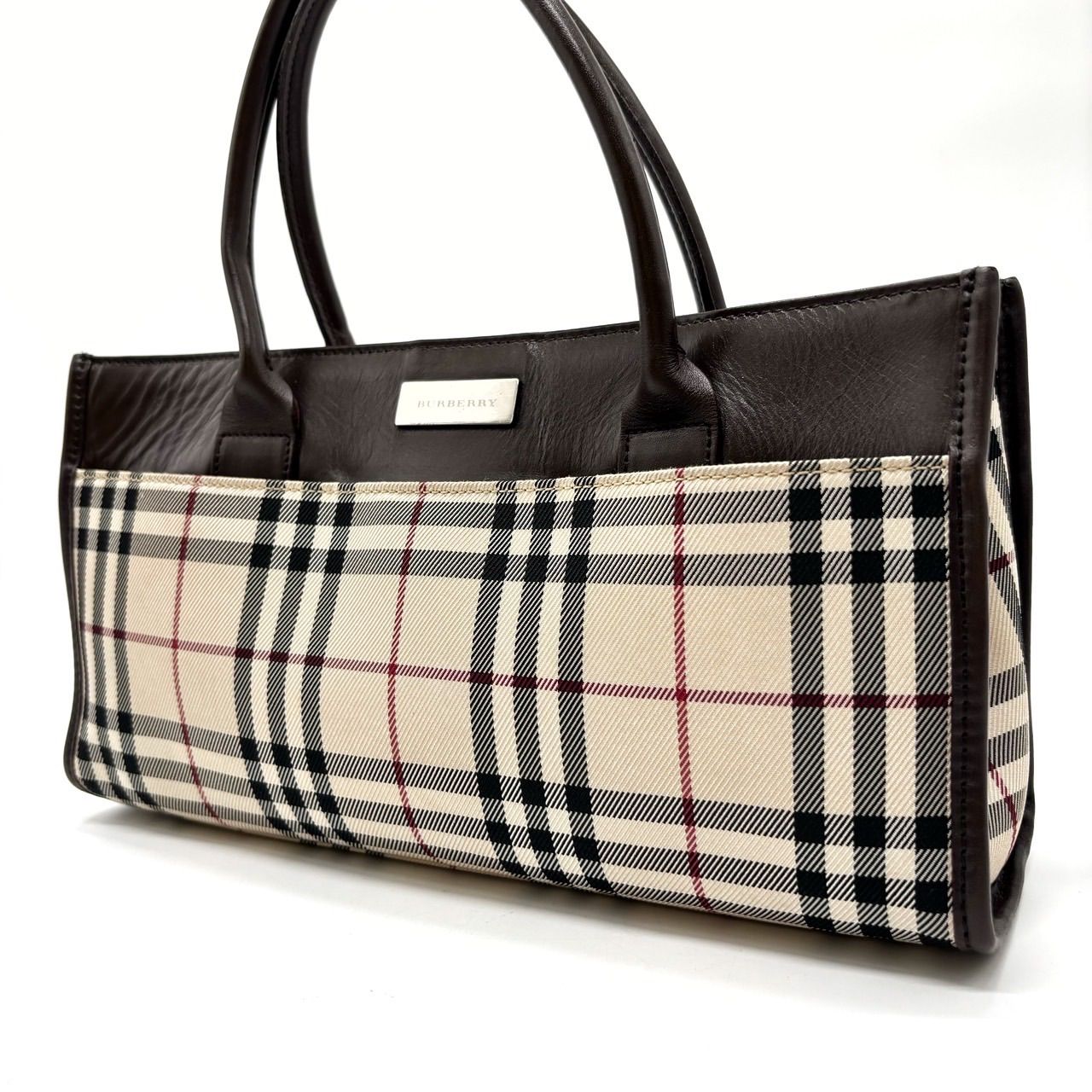 ✨良品✨ BURBERRY バーバリー トートバッグ ハンドバッグ ノバ ✨良品✨ BURBERRY バーバリー トートバッグ ハンドバッグ ノバ