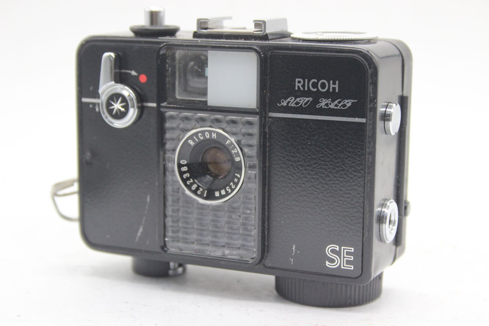 返品保証】 リコー Ricoh AUTO HALF SE ブラック 25mm F2.8 コンパクトカメラ s4243 - メルカリ