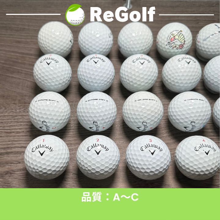 キャロウェイ クロムソフト ロストボール 2ダース chrome soft