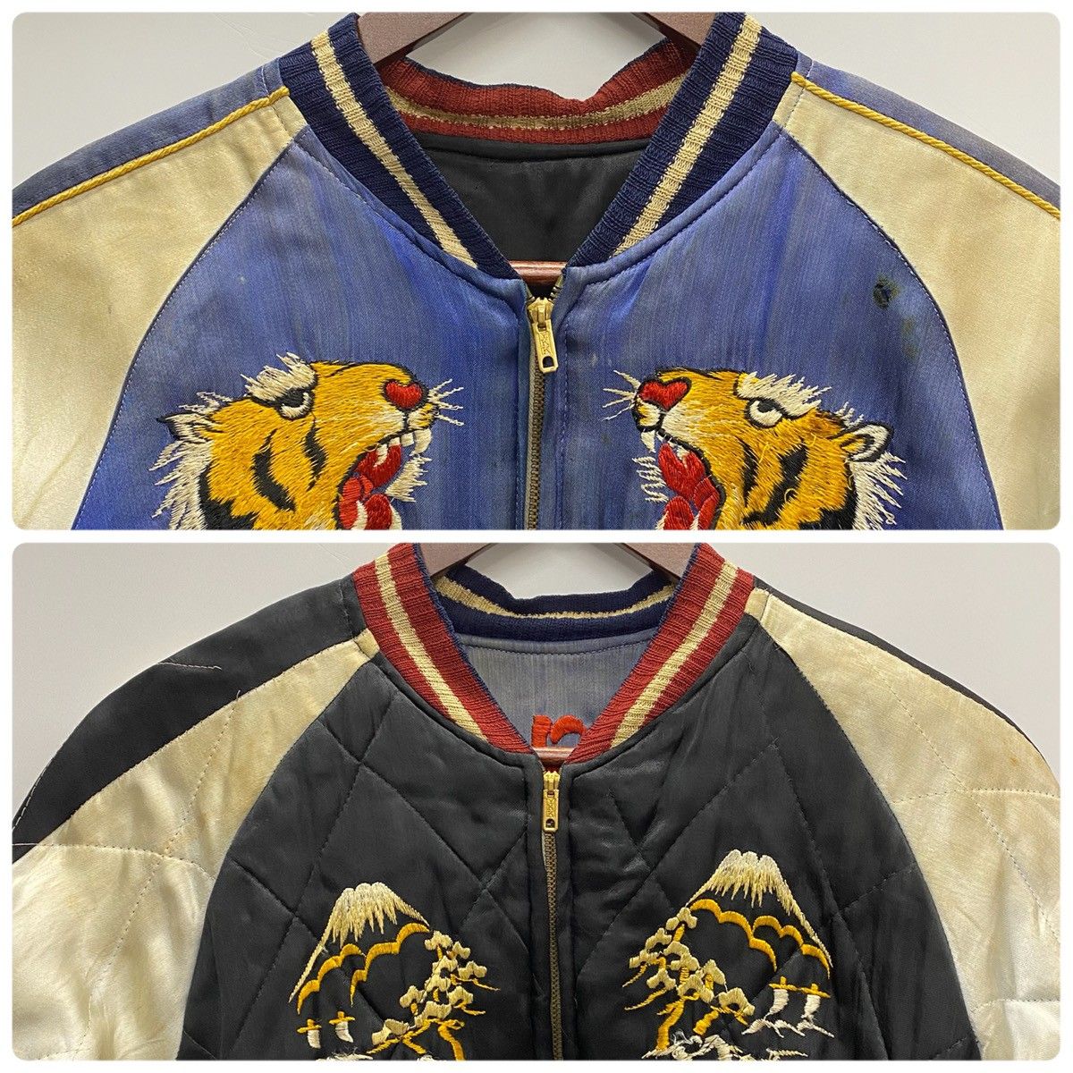 ヴィンテージ vintage 50's スカジャン Souvenir Jacket YKK