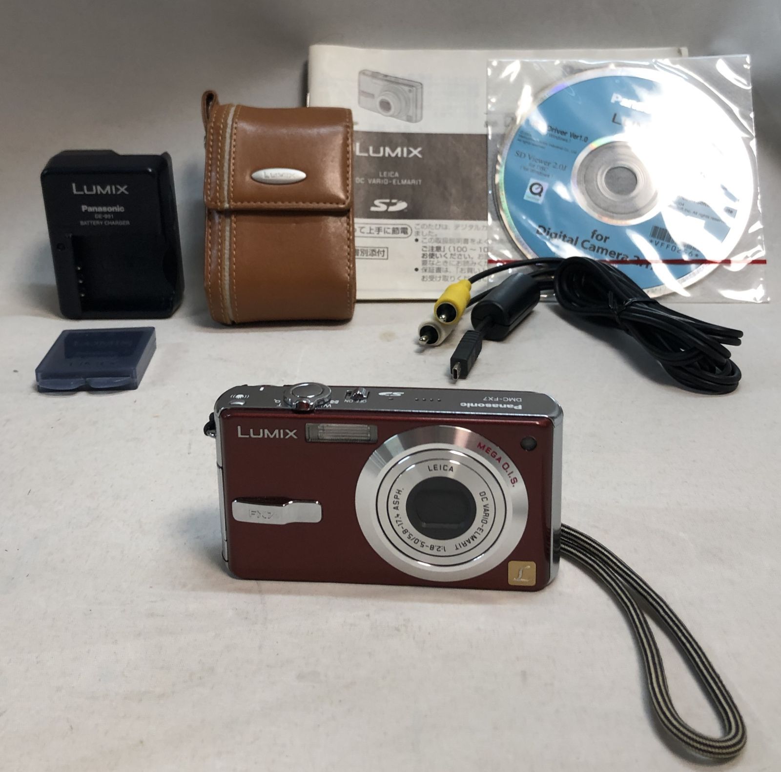 ◇Panasonic パナソニック LUMIX デジタルカメラ DMC-FX7 デジカメ