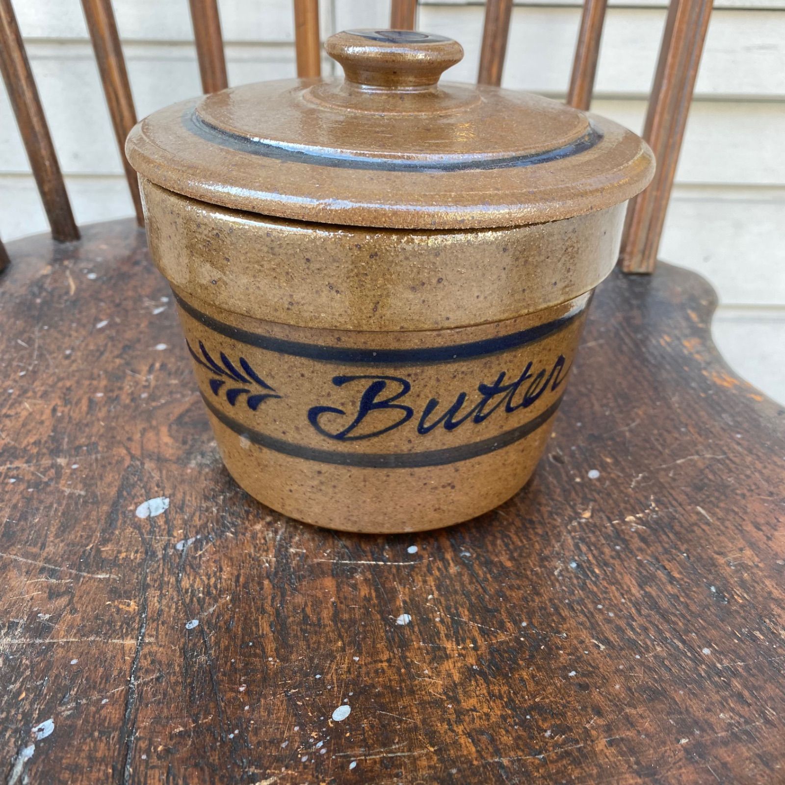 ROWE POTTERY ローポタリー/味噌入れ 糠漬けなど④/ソルト・グレース