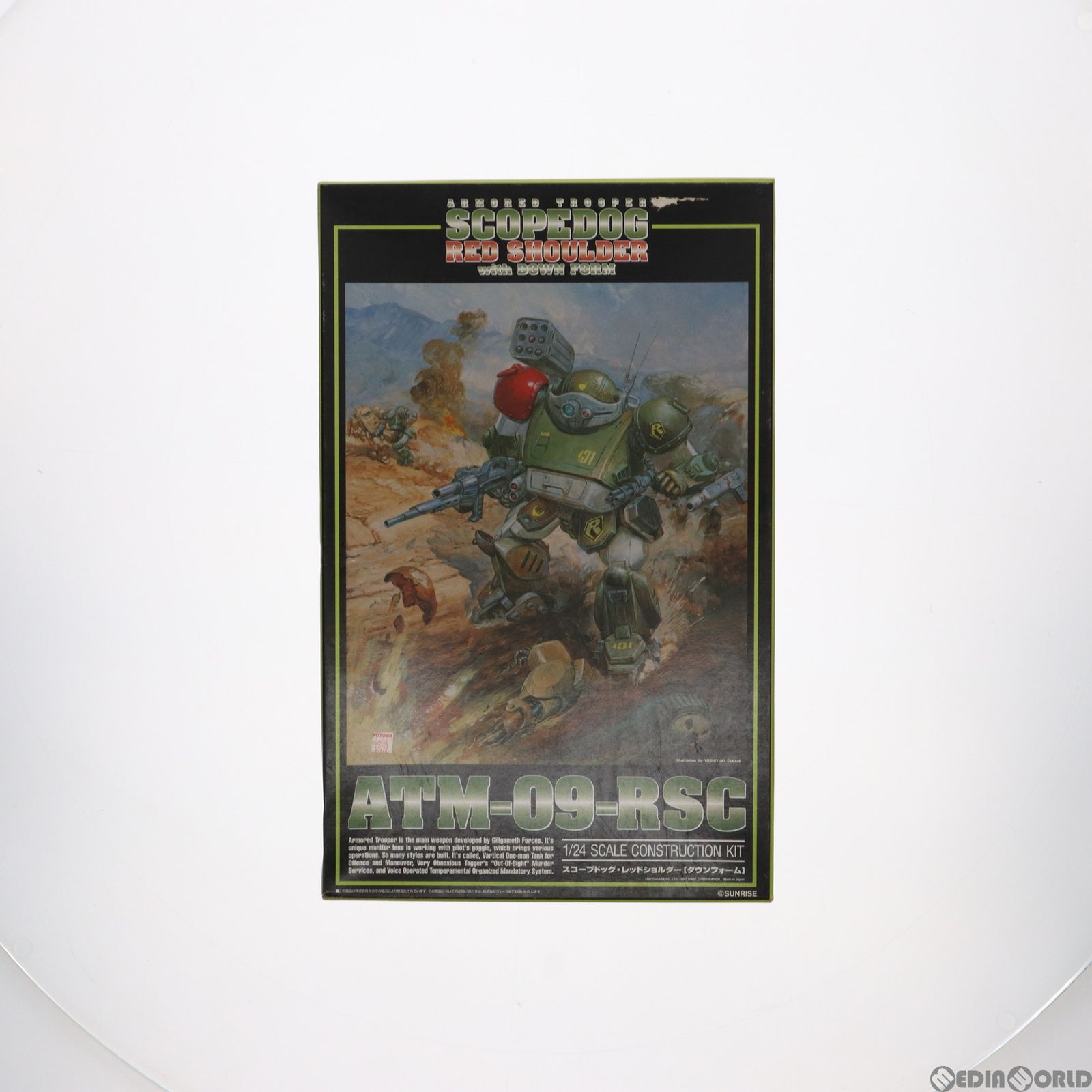 プラモデル　1/24 ATM-09-RSC スコープドッグ・レッドショルダー(ダウンフォーム) 「装甲騎兵ボトムズ」 [BK-57] 1/24 ATM-09-RSC スコープドッグ・レッドショルダー(ダウン