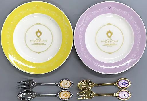 【中古】食器 ロゴ カトラリー＆プレートセット-cafe ZERO仕様- 「コードギアス 復活のルルーシュ」