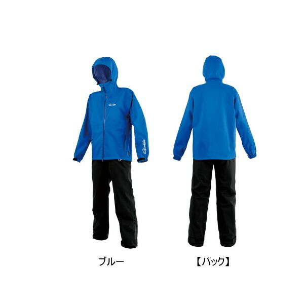 ≪'25年6月新商品！≫ がまかつ Gスペック レインスーツ GM-3784 ブルー Lサイズ