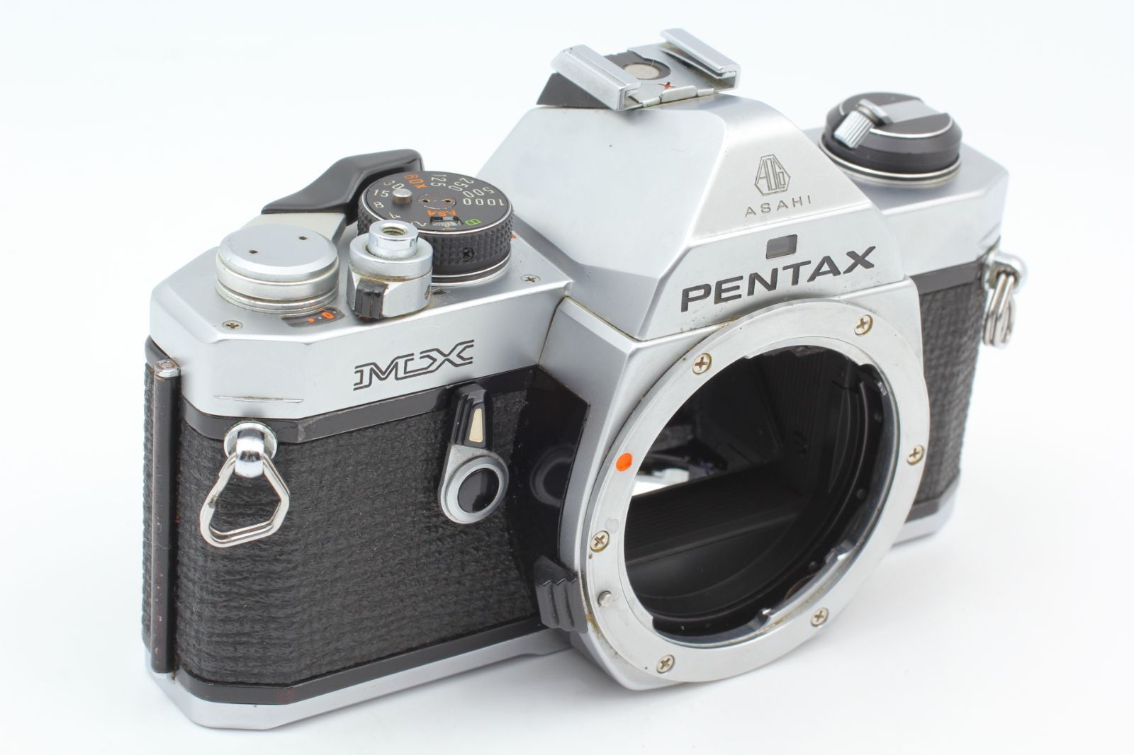 並品】PENTAX MX Silver SLR 35mm Camera SMC PENTAX 50mm F1.4 Meter