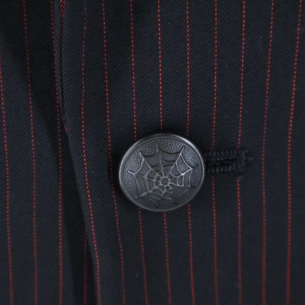 NUMBER(N)INE 05S/S ストライプ チェック ジャケット NUMBER (N)INE - ナンバーナイン 05SS Night Crawler エミリー期