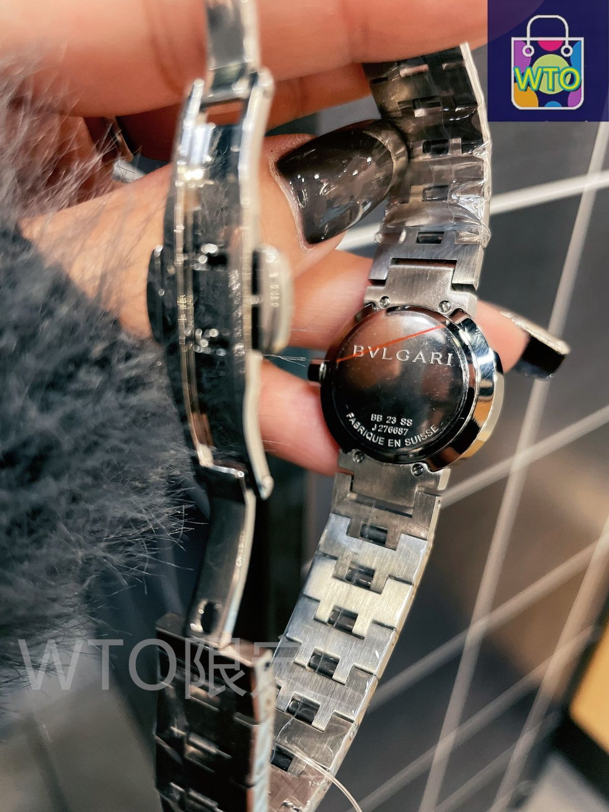 今日特価】BVLGARI（ブルガリ） B.zero1 Black & Silver Women's
