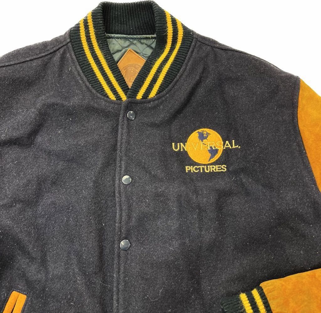 UNIVERSAL PICTURES ☆ 希少◎ 袖 スエード スタジャン オレンジ  