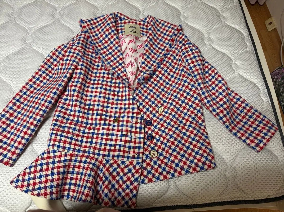 LUCKY CHOUETTE ラッキーシュエトゥ ツイード ジャケット