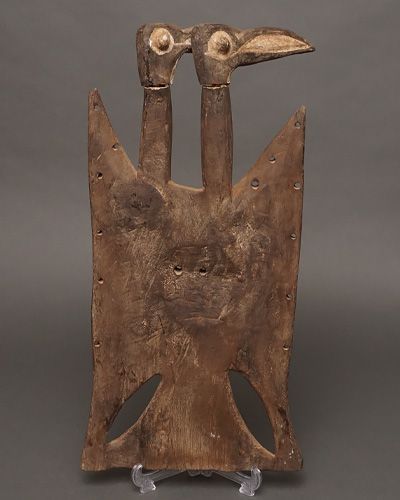 アフリカの木製の面　ブルキナファソ アフリカ ブルキナファソ トゥシャン族 マスク No.476 仮面