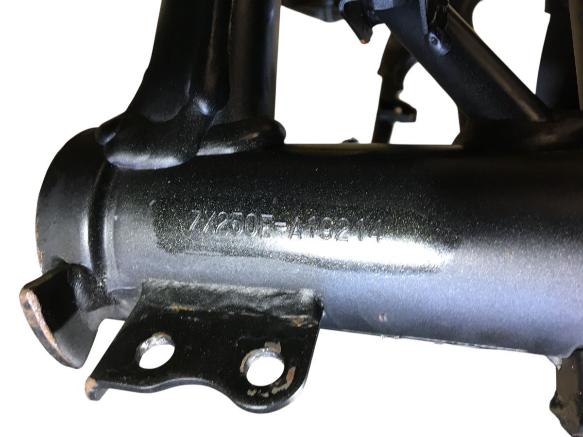Ninja ZX-25R SE ABS ZX250E 書類付 フレーム 組み換え 補修にも