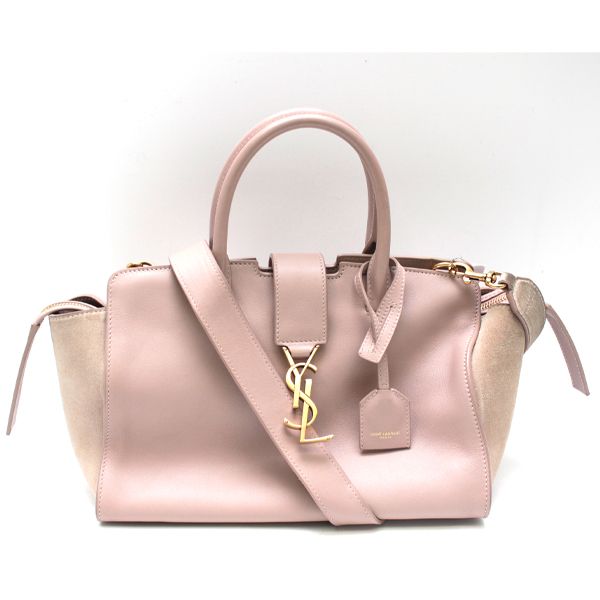 YSL サンローラン　ダウンタウンカバス 2way ショルダーバッグ　ピンク YSL サンローラン ダウンタウンカバス 2way ショルダーバッグ ピンク